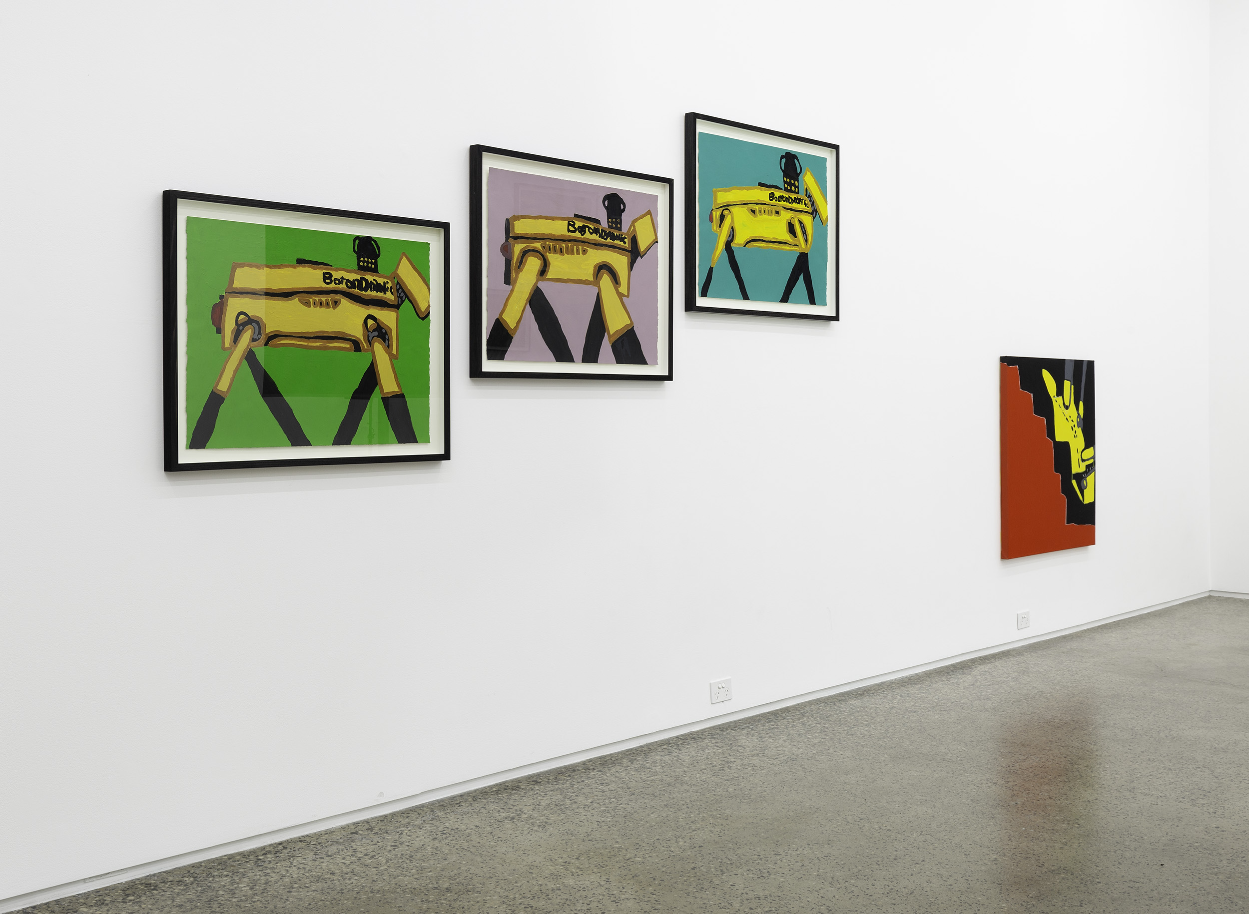 Dog Robot Space Star at Gertrude Glasshouse