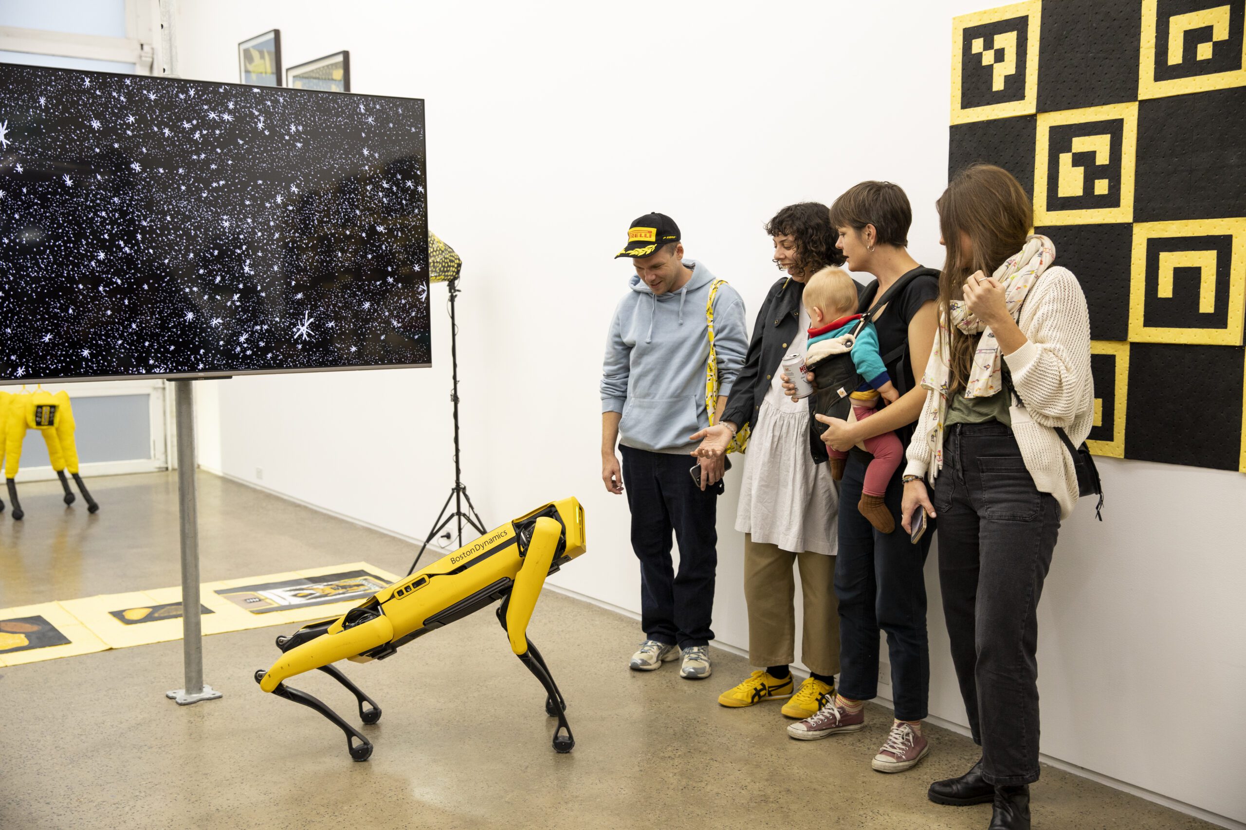 Dog Robot Space Star at Gertrude Glasshouse