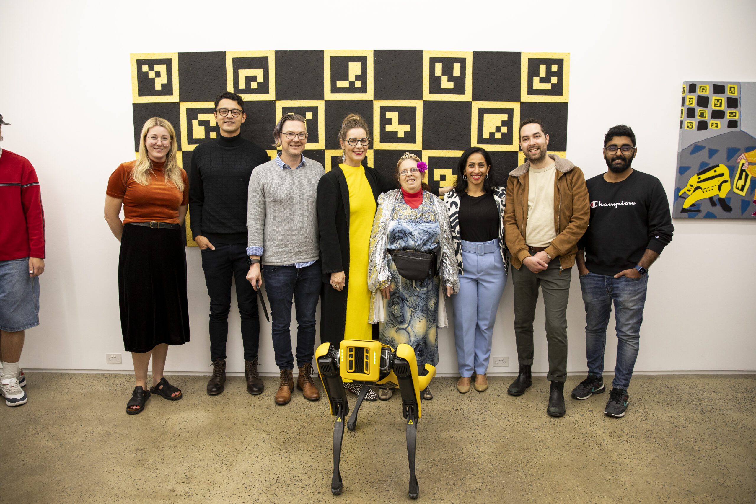 Dog Robot Space Star at Gertrude Glasshouse