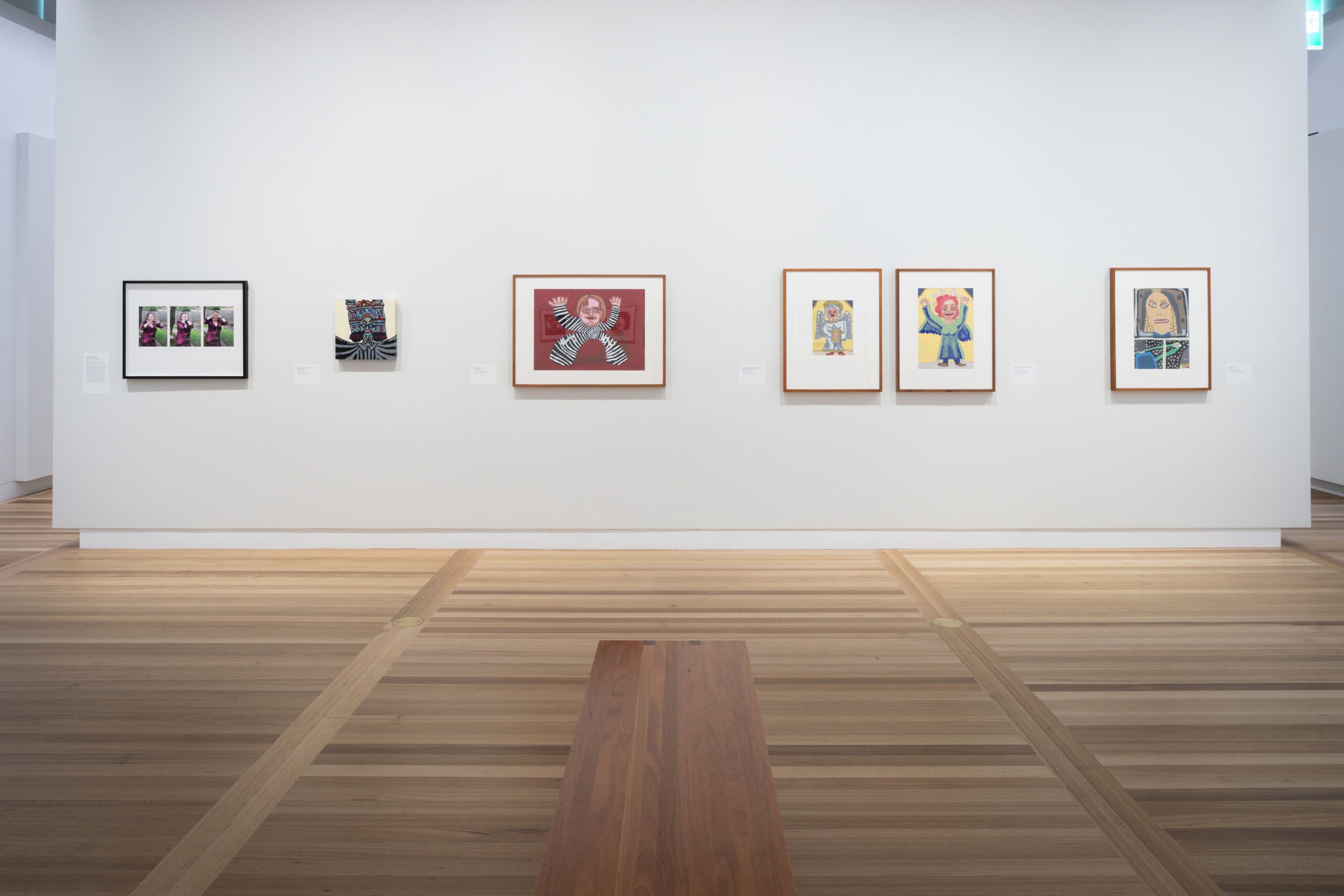 Install of PORTRAIT23: Identity at National Portrait Gallery