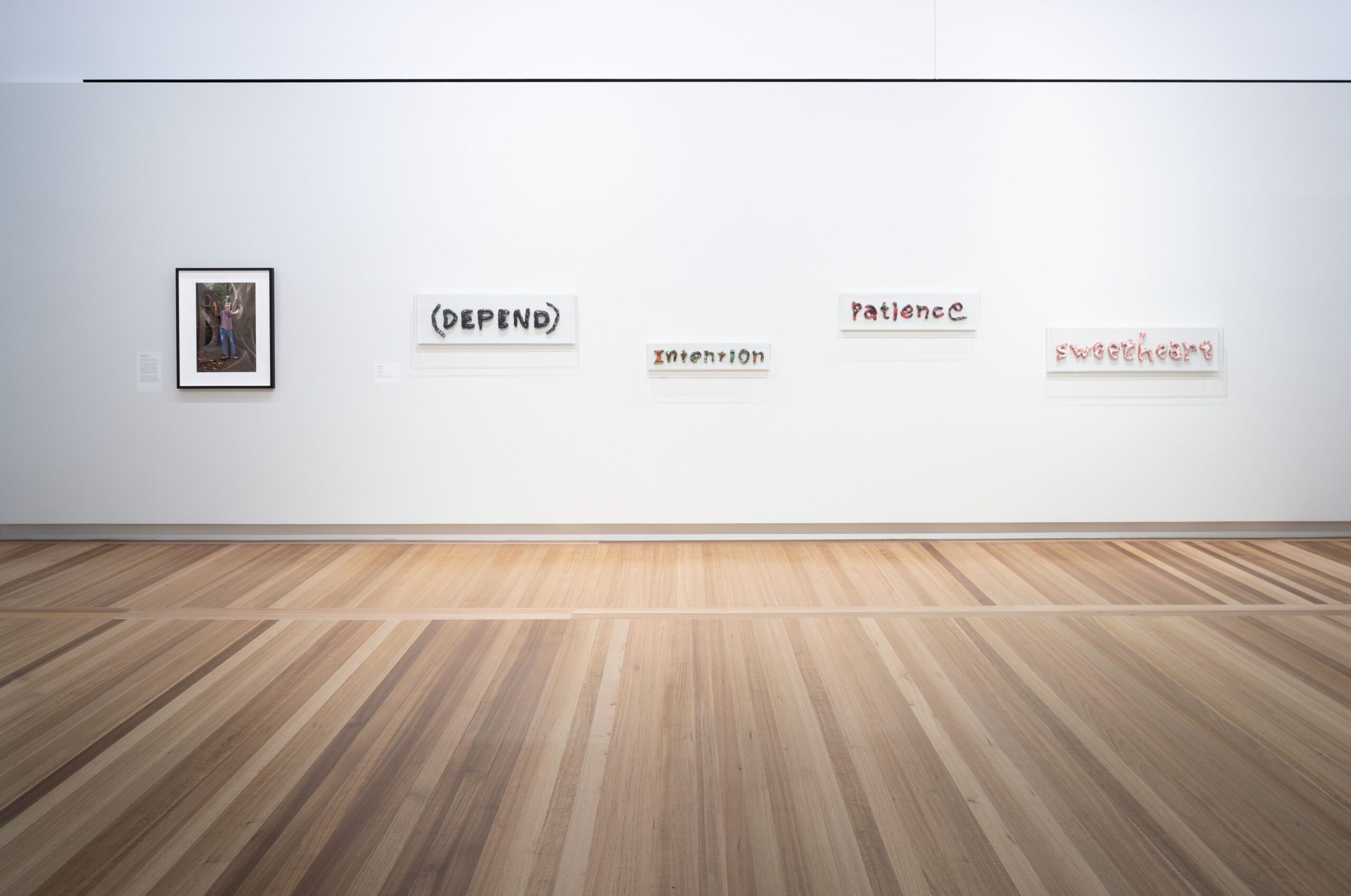 Install of PORTRAIT23: Identity at National Portrait Gallery