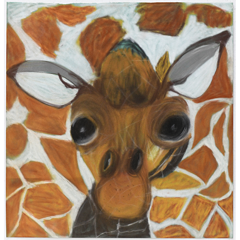 Mother Giraffe with her Baby