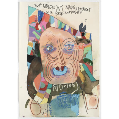 Paul Quick at Arts Project with Kate Sartowrk