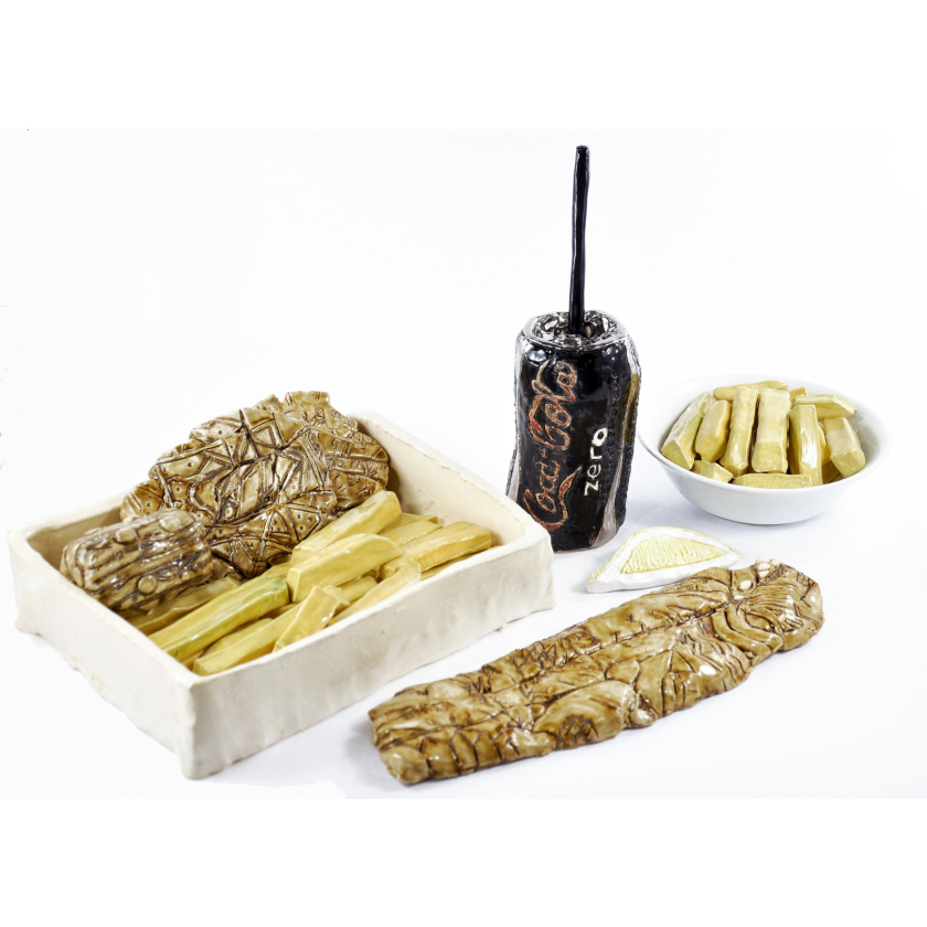 Fish and chips lunch pack