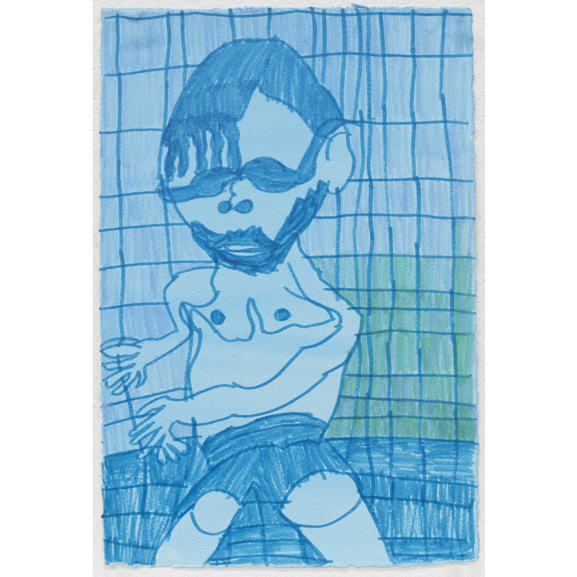 Self-Portrait Underwater in the Pool